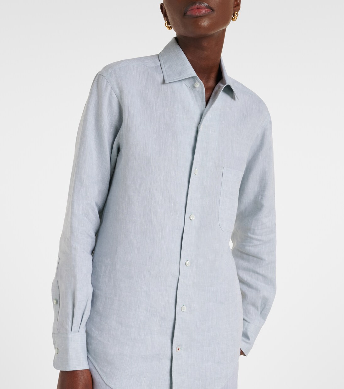 Camicia André in lino | Loro Piana