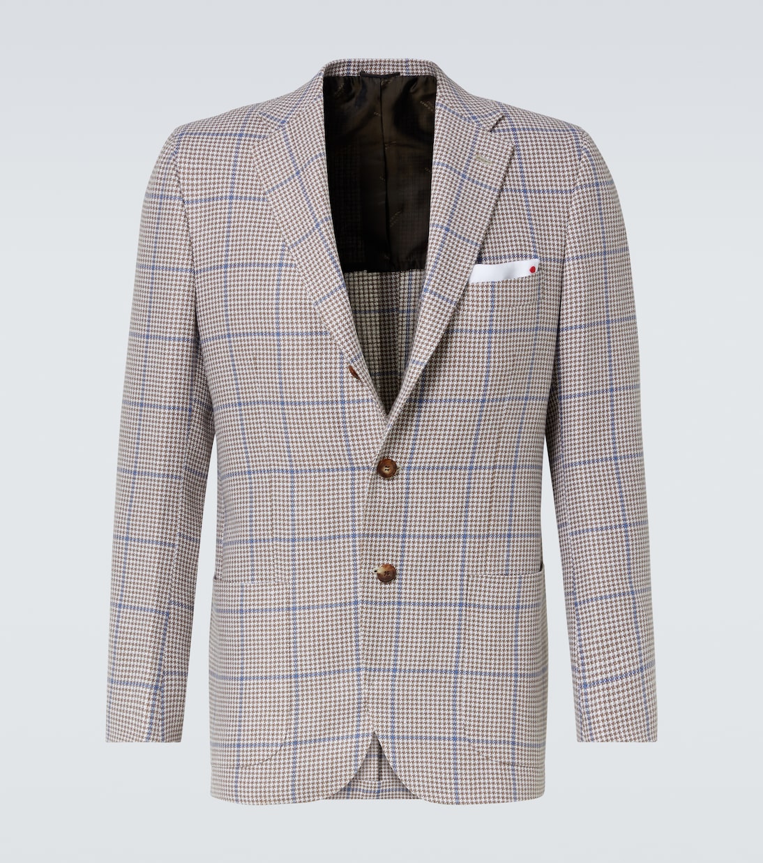 Blazer Fantasy in cashmere e lino | Kiton