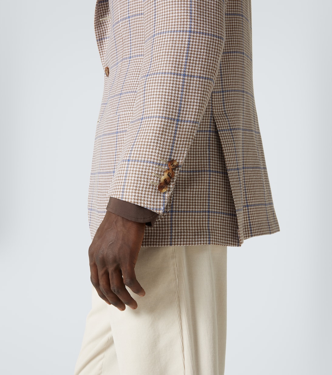 Blazer Fantasy in cashmere e lino | Kiton