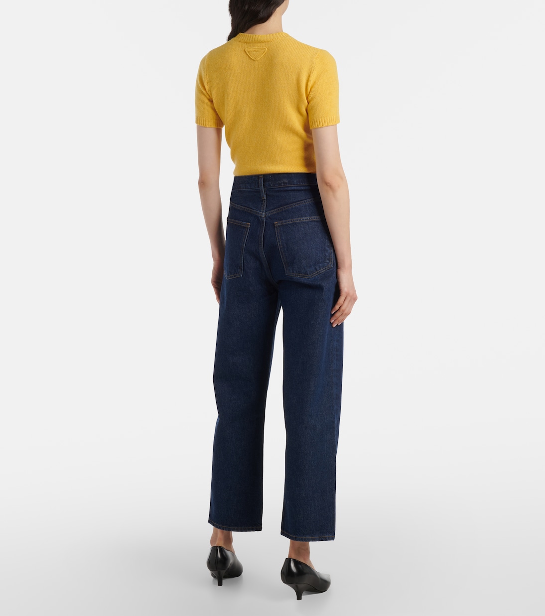 Jeans rectos '90s Pinch Waist de tiro alto | Agolde