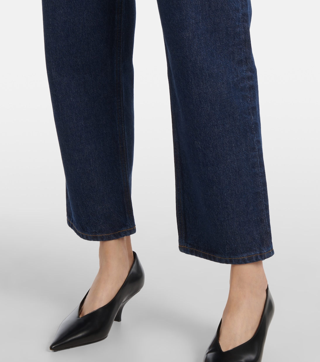 Jeans rectos '90s Pinch Waist de tiro alto | Agolde