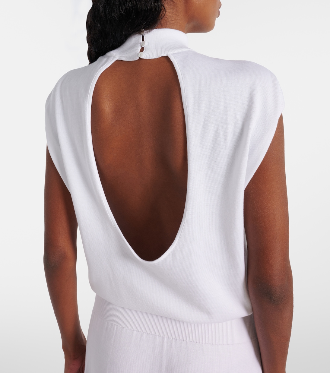 Abito midi Column in cotone | Alaïa