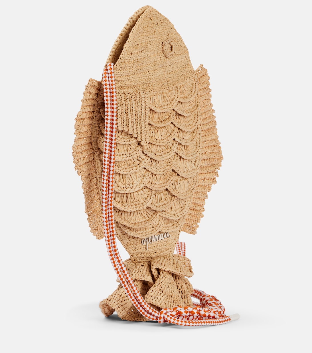Borsa a tracolla Horizon in crochet di rafia  | Alémais