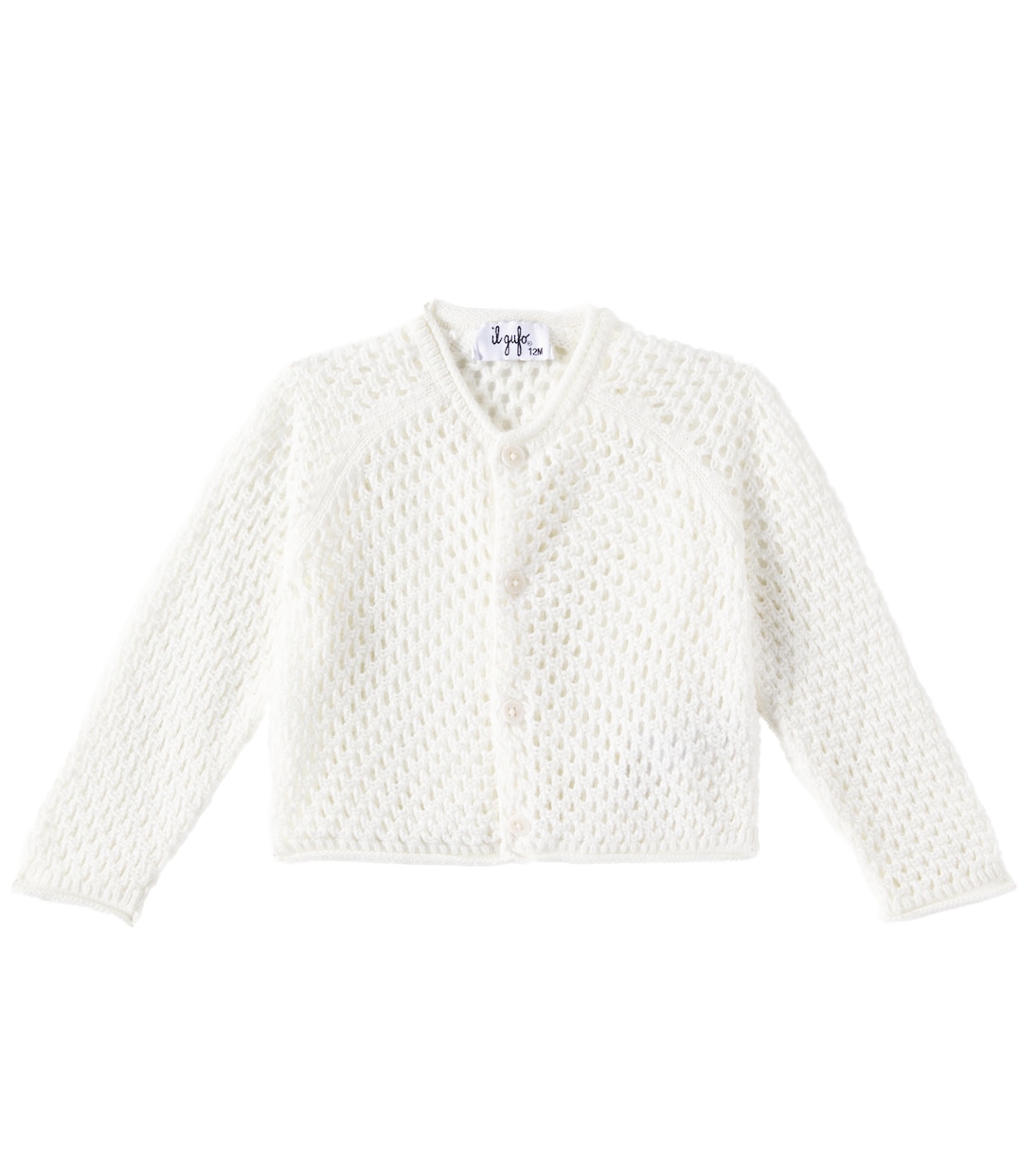 Baby - Cardigan in maglia di cotone | Il Gufo