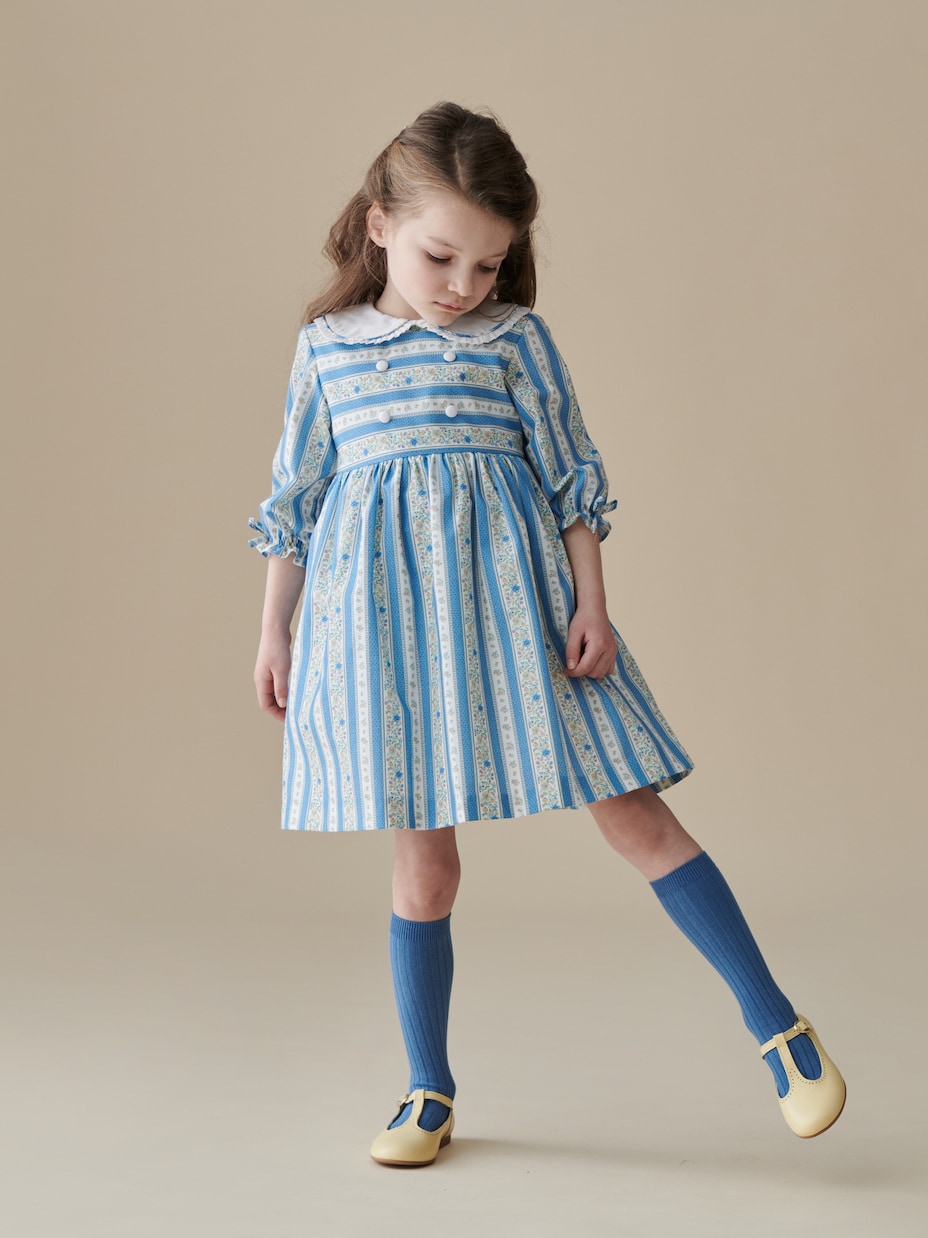 Robe Provenza imprimée en coton | La Coqueta