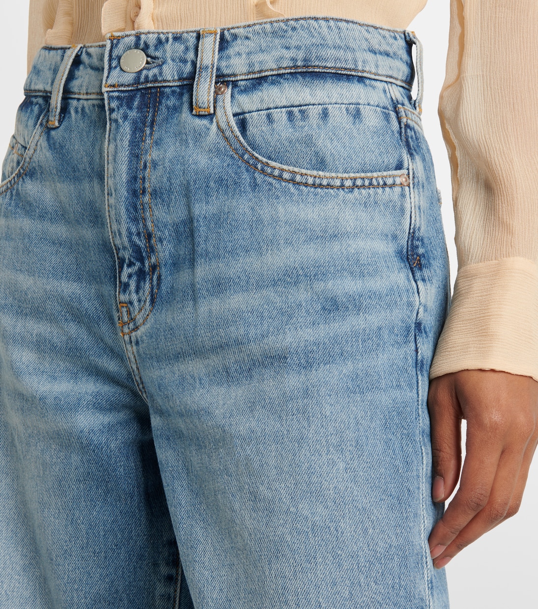 Jeans cropped Florence a vita media | AG Jeans