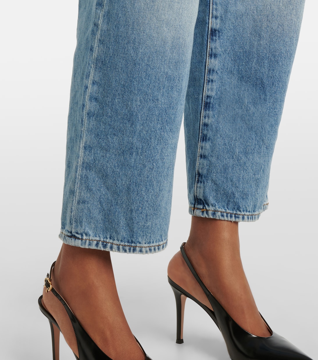Jeans cropped Florence a vita media | AG Jeans