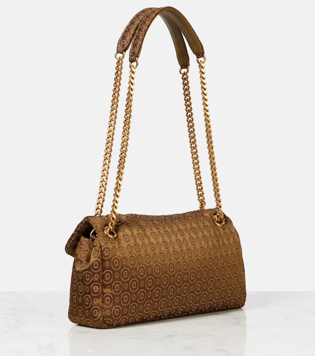 Sac Calypso Small en jacquard | Saint Laurent