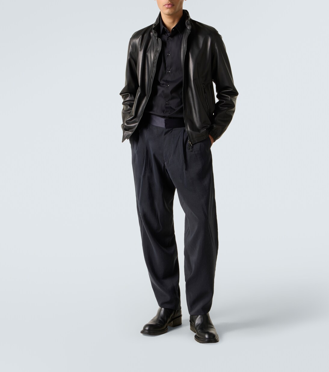 Giacca in pelle | Giorgio Armani