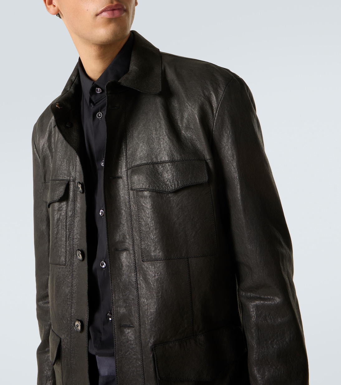 Giacca in pelle | Giorgio Armani