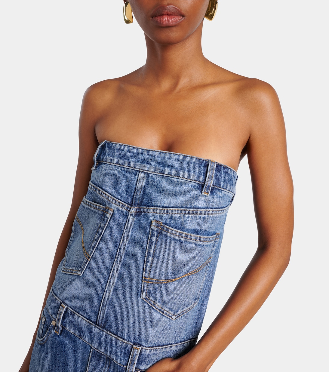Maxikleid aus Denim | Stella McCartney