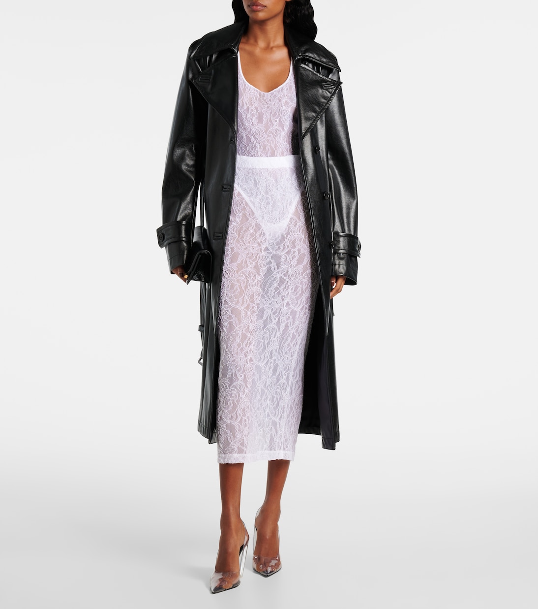Open-back lace bodysuit | Wardrobe.NYC