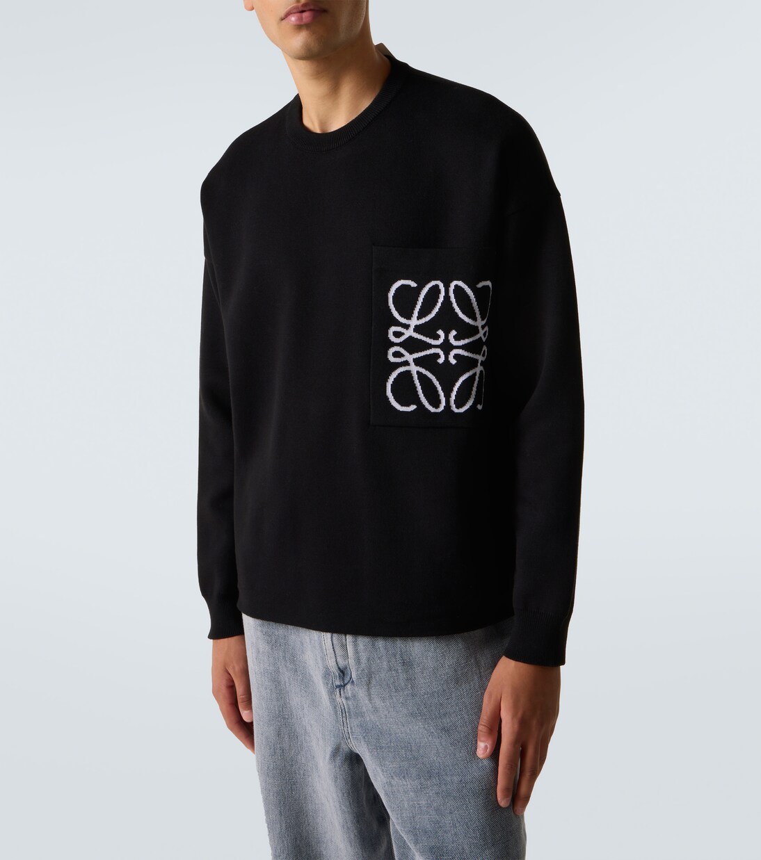 Anagram embroidered sweater | Loewe