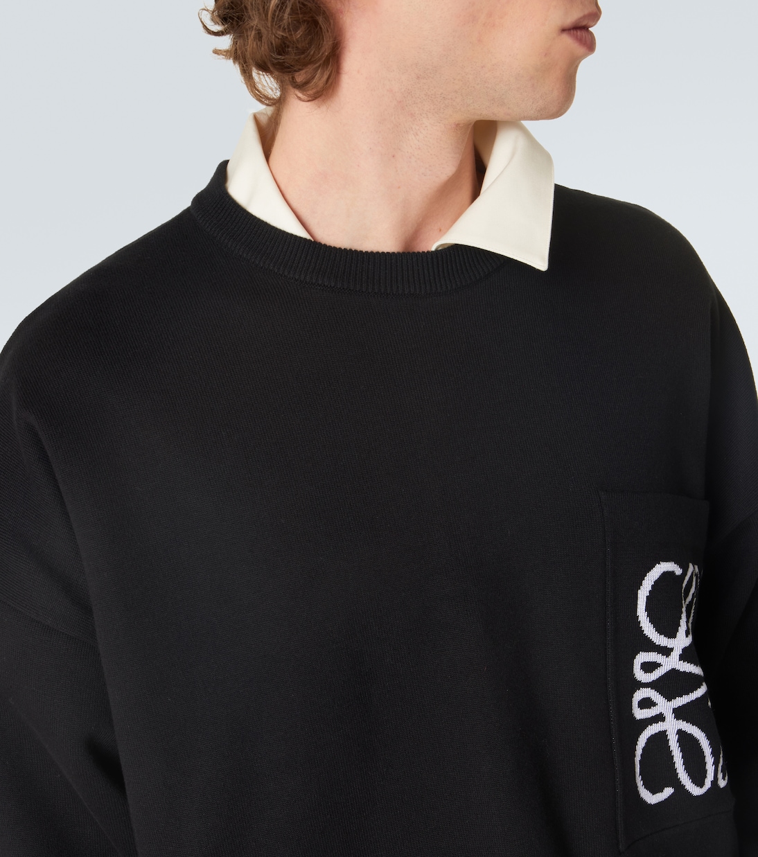 Anagram embroidered sweater | Loewe
