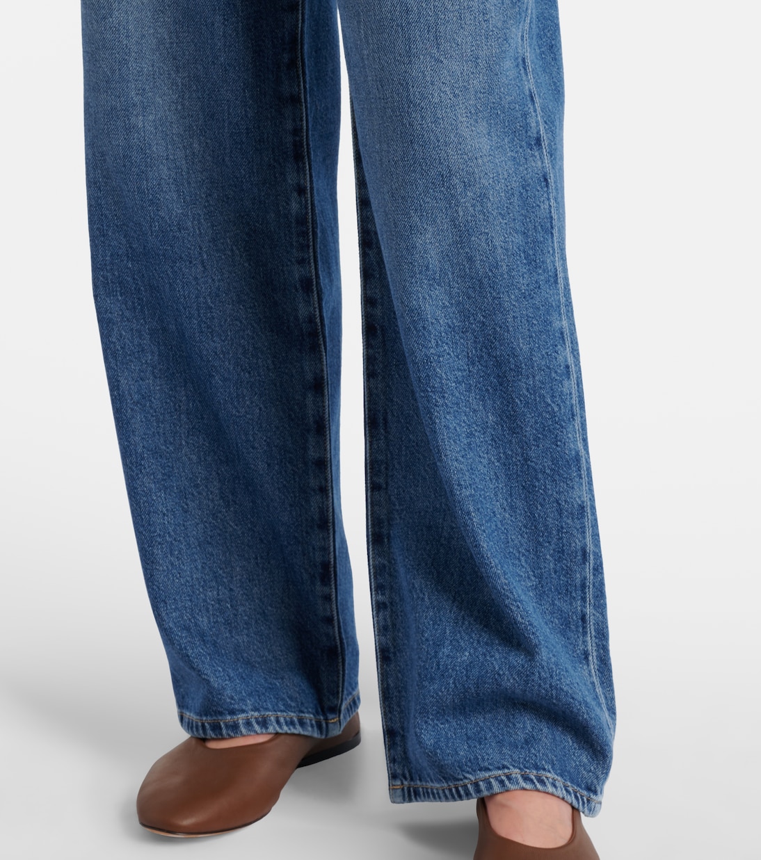 Kora mid-rise wide-leg jeans | AG Jeans