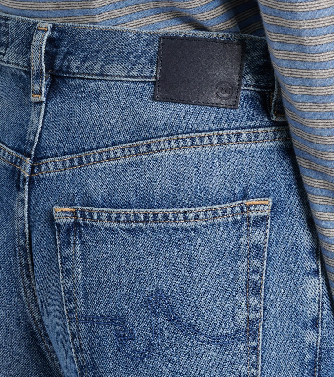 Kora mid-rise wide-leg jeans | AG Jeans