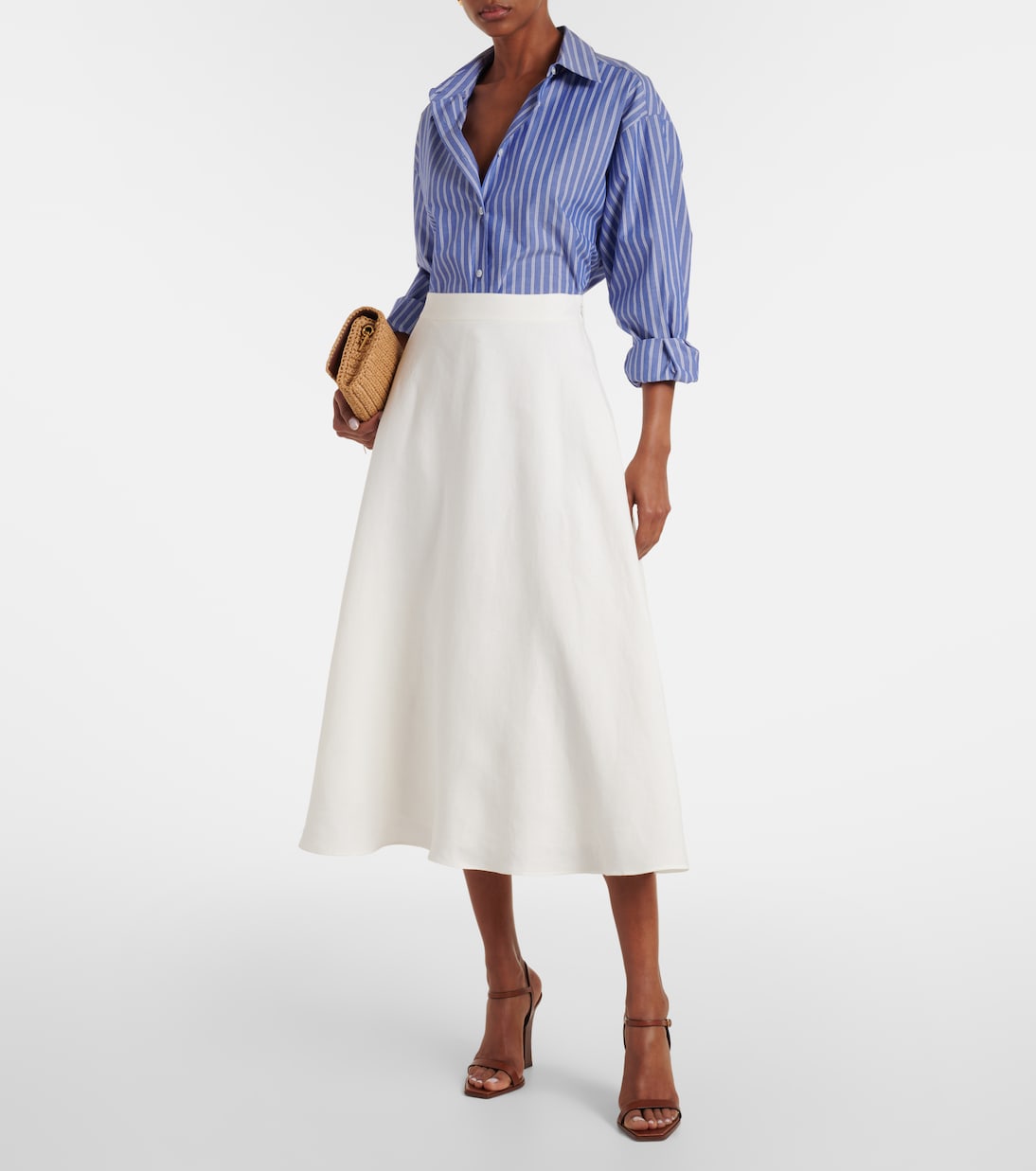 Midikleid Erica aus Leinen | Ralph Lauren Collection