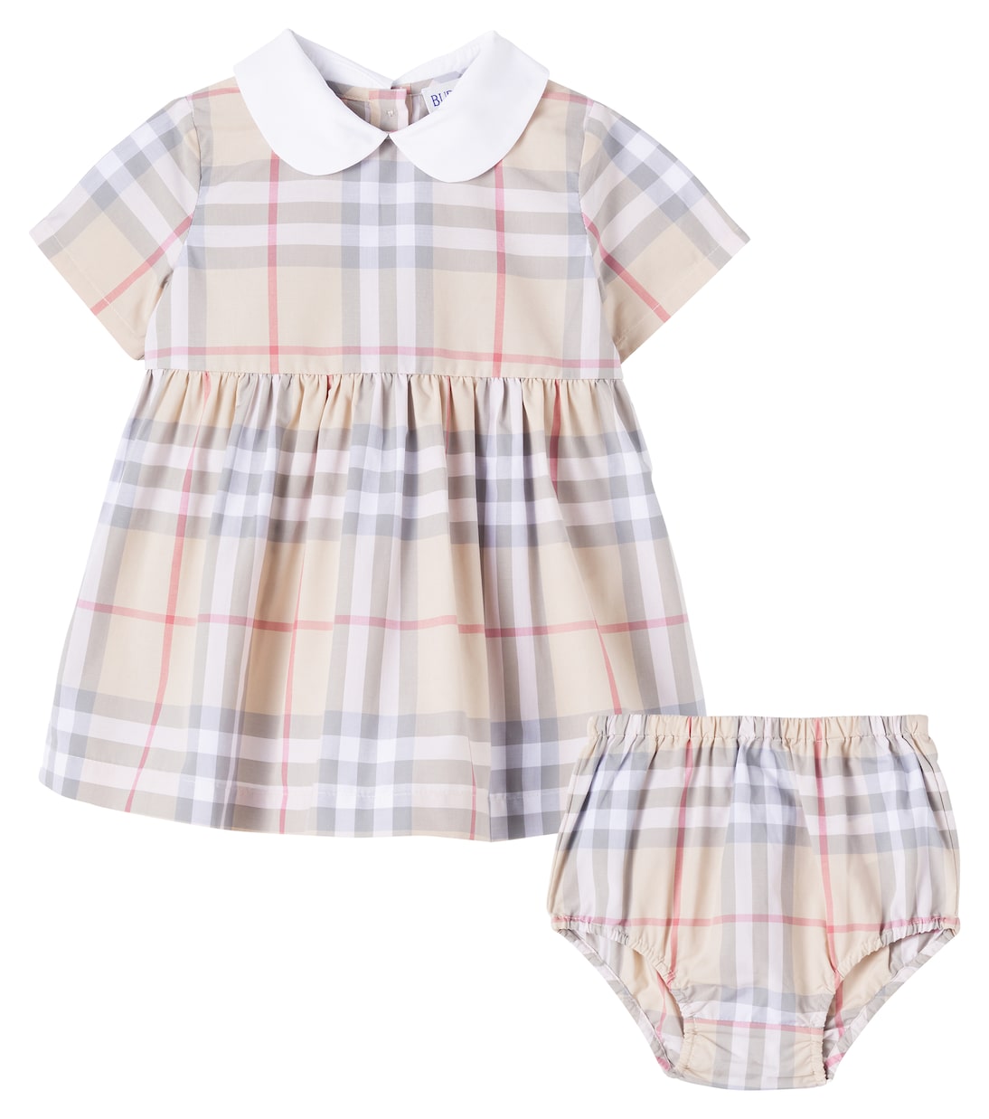 Bebé - set de vestido y braga Burberry Check | Burberry Kids