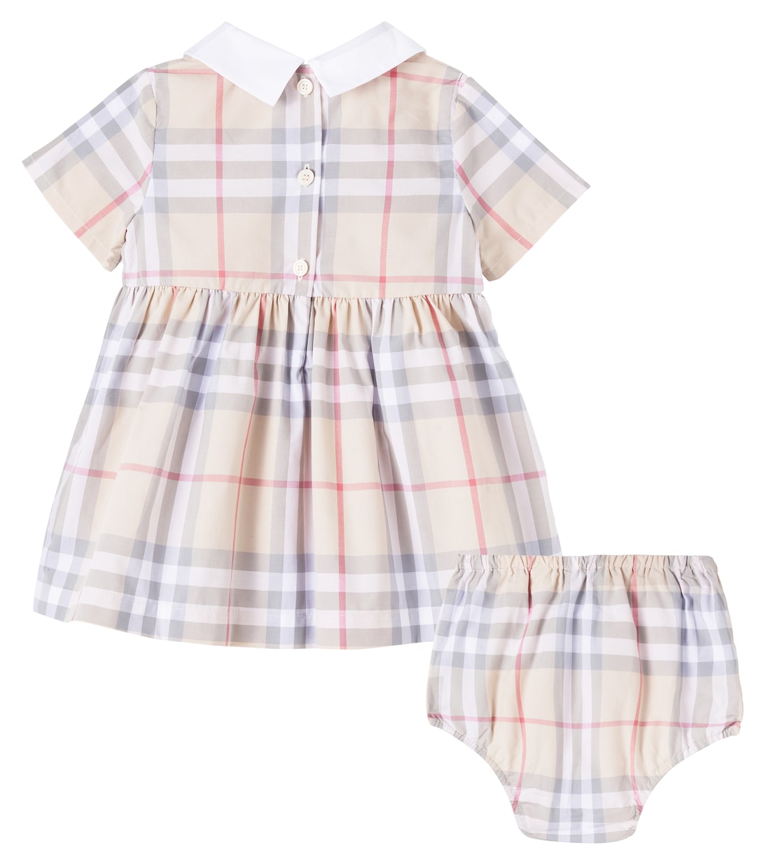 Bebé - set de vestido y braga Burberry Check | Burberry Kids