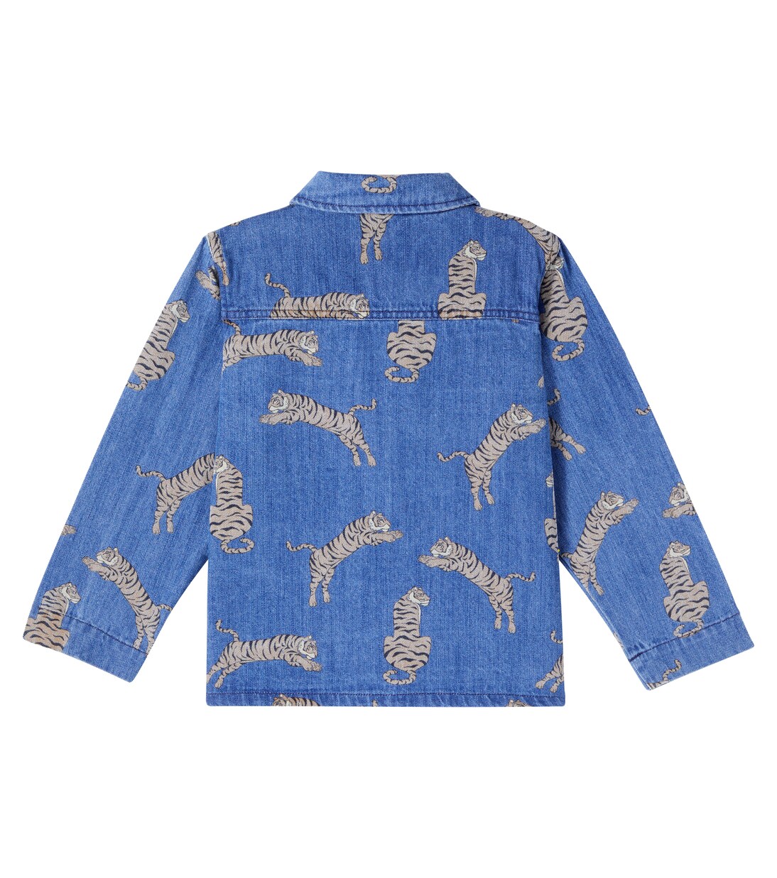 Bedruckte Hemdjacke Magot aus Denim | Konges Sløjd