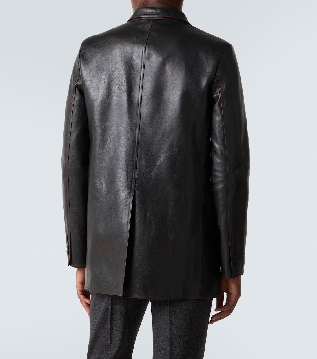 Blazer en cuir | Gucci