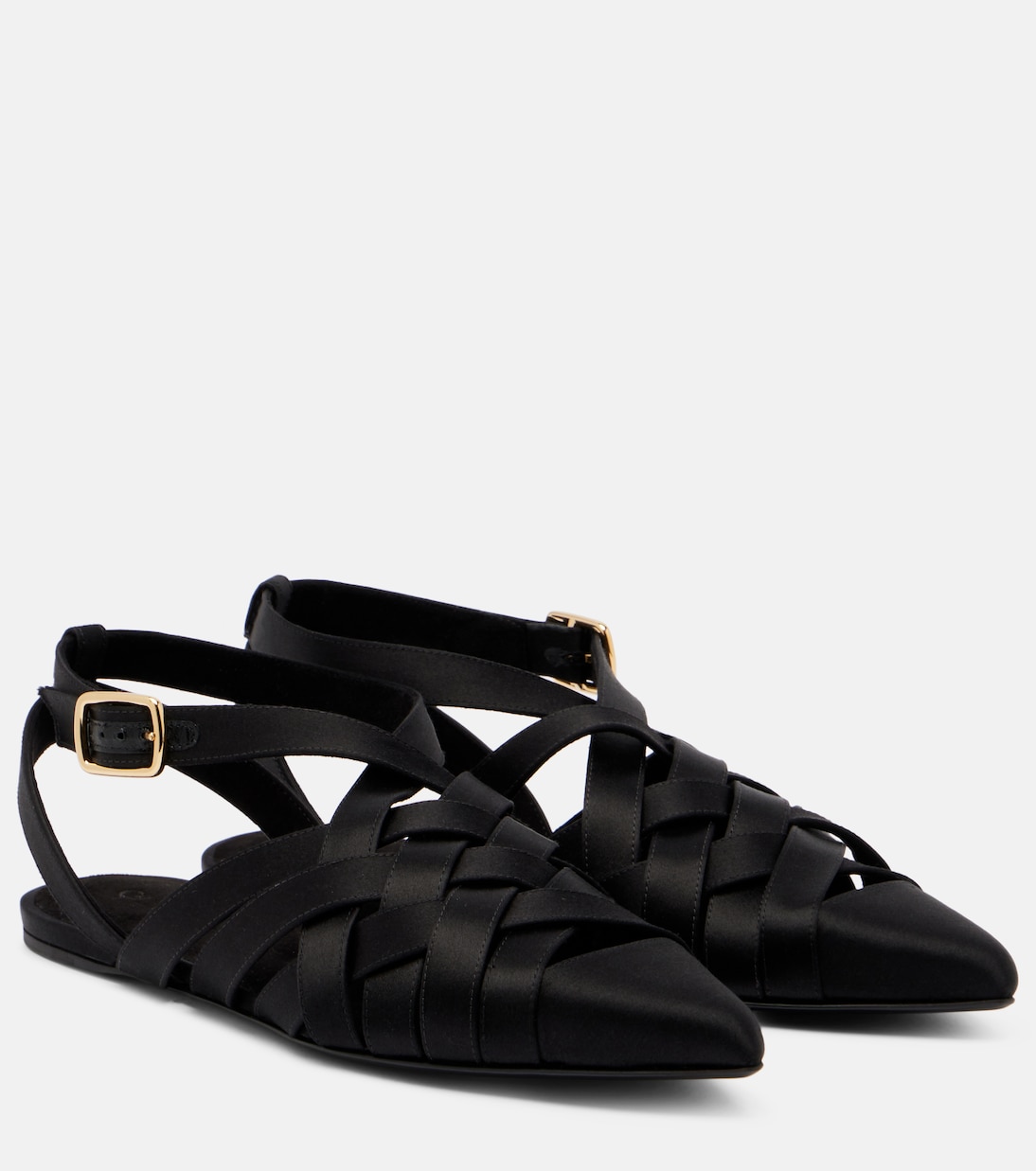 Silene satin sandals | Loro Piana