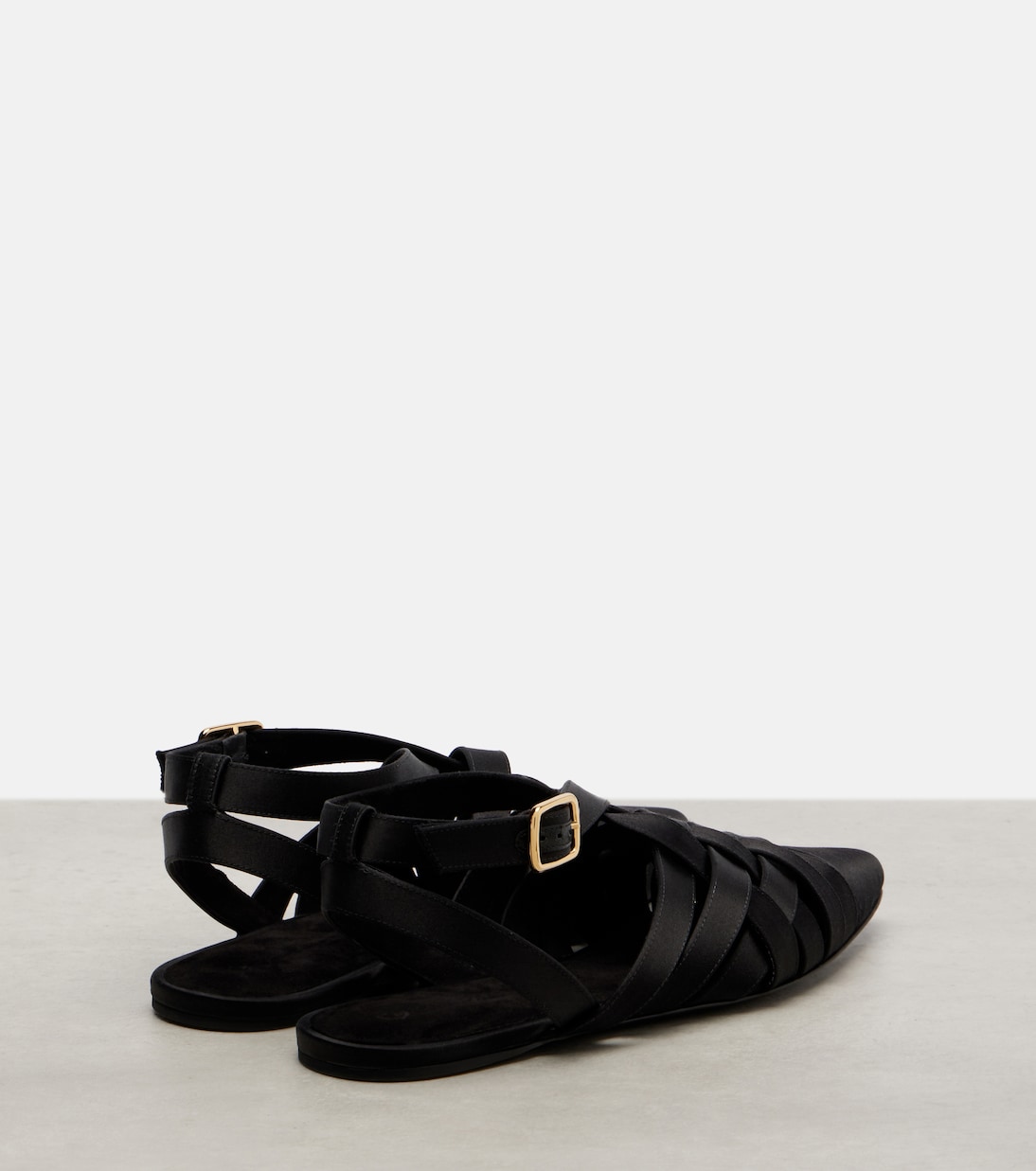 Silene satin sandals | Loro Piana