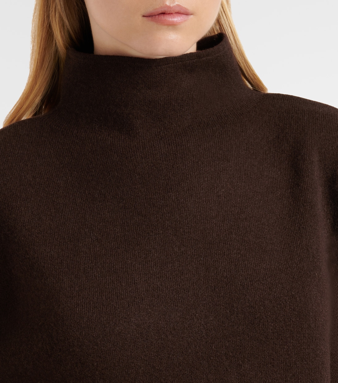 Wool and cashmere turtleneck sweater | Jardin des Orangers