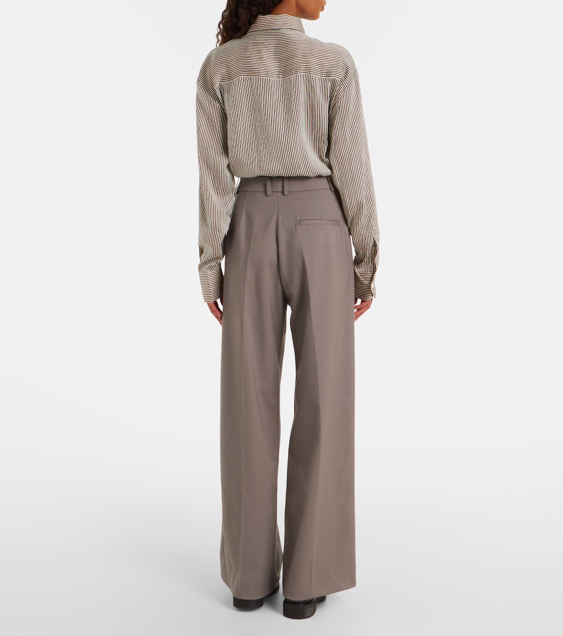 Brickell wide-leg pants | The Frankie Shop
