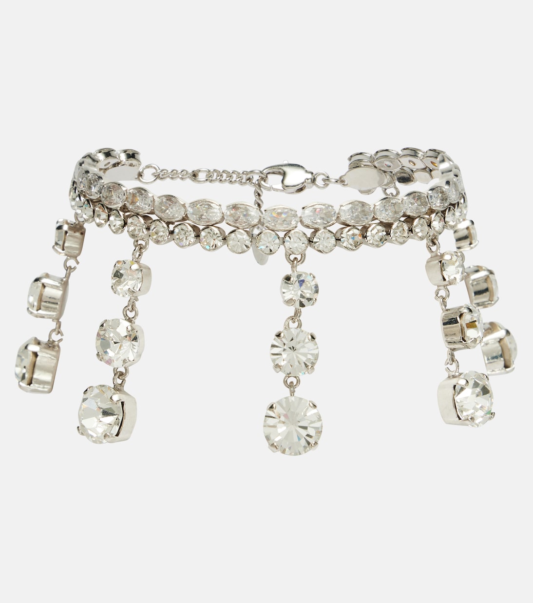 Crystal-embellished bracelet | Rabanne