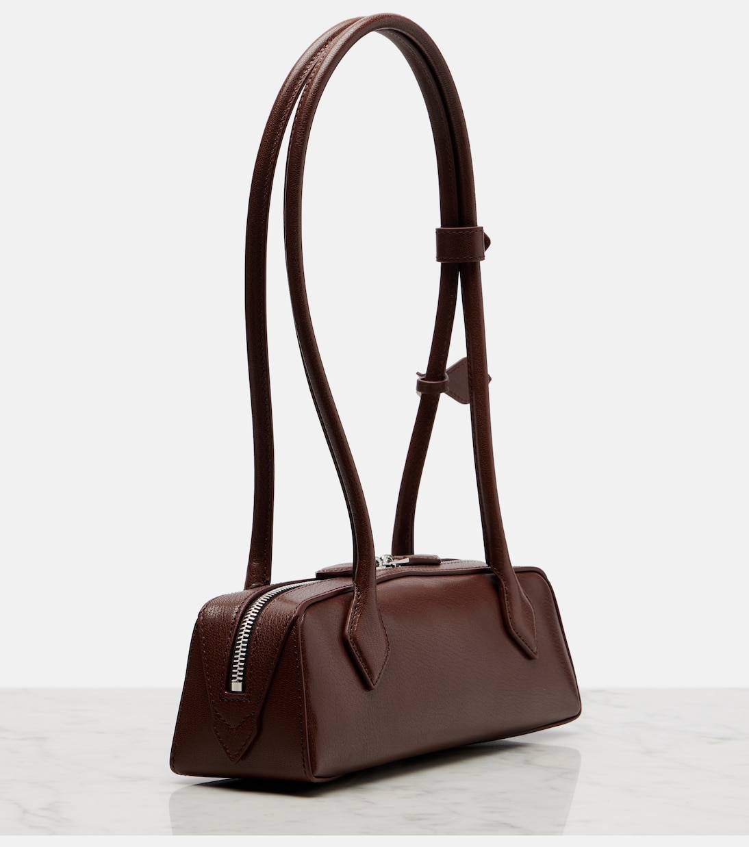 Le Teckel Small leather shoulder bag | Alaïa