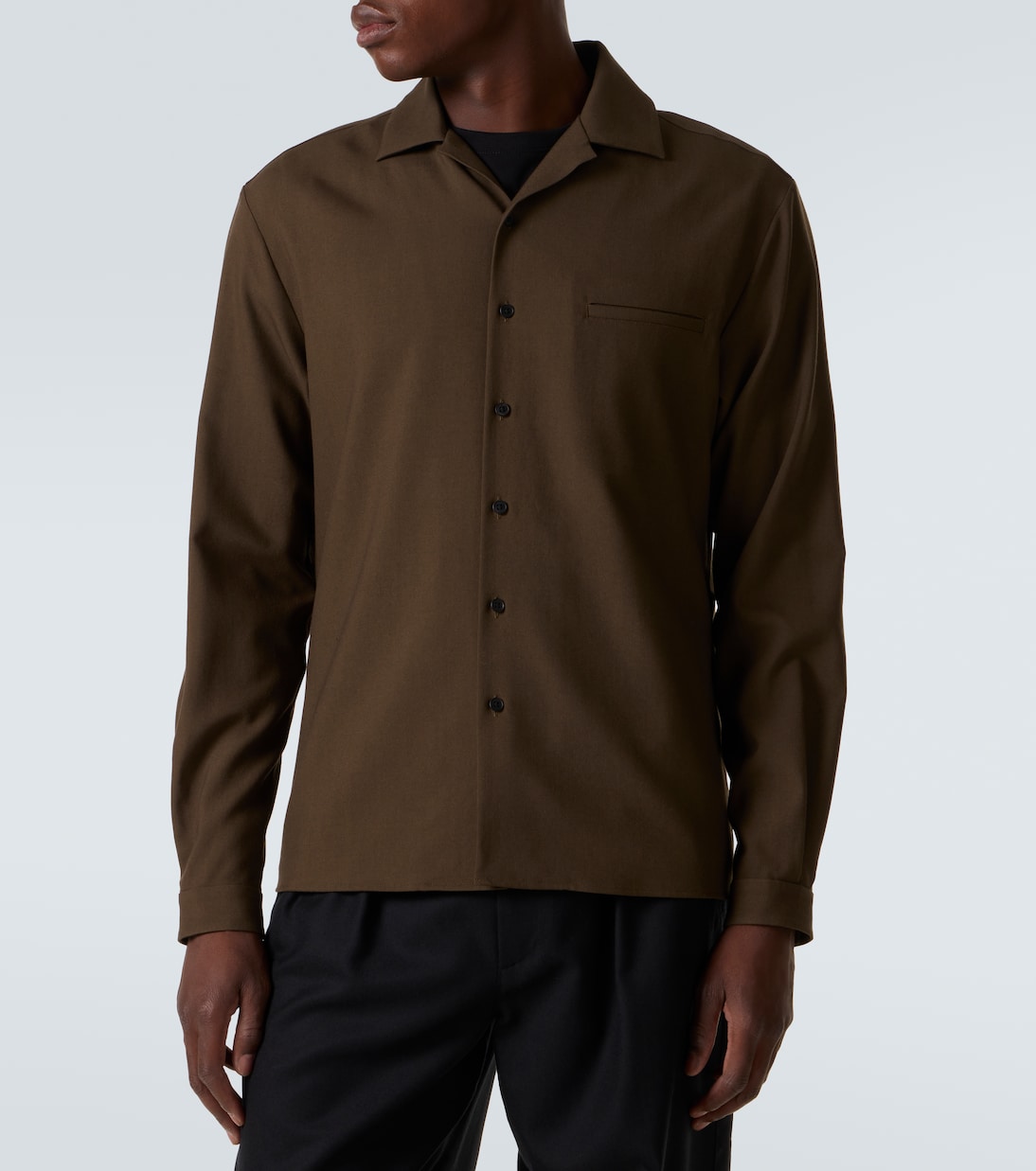 Kanta wool shirt | The Row