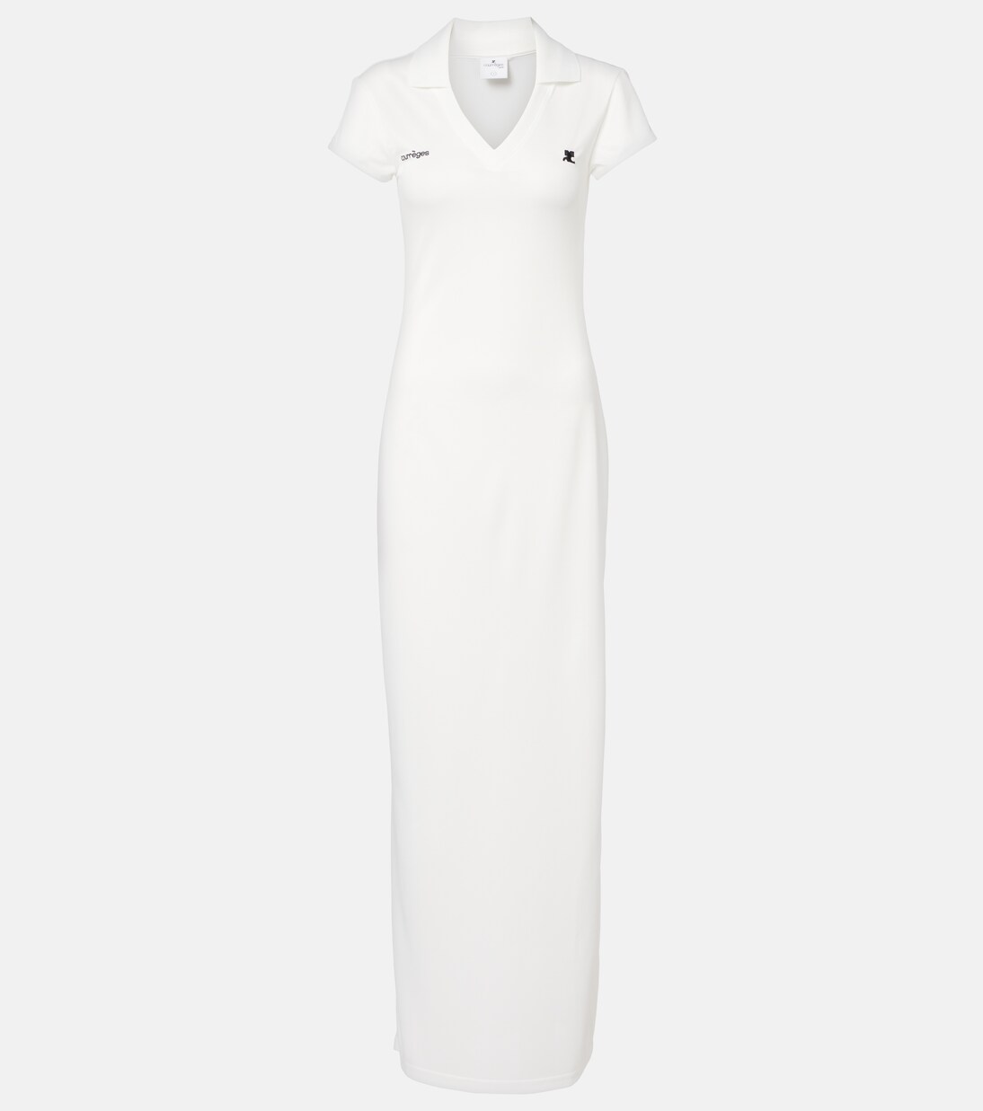 Robe polo à logo | Courrèges