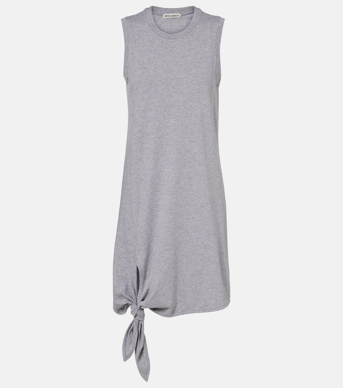 Cotton jersey midi dress | JW Anderson