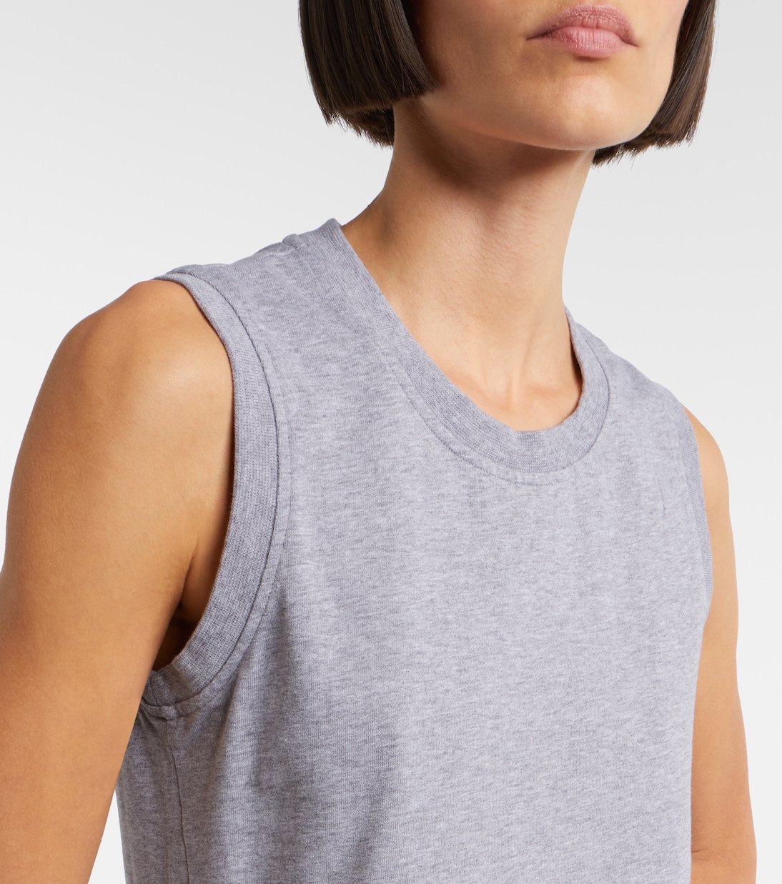 Cotton jersey midi dress | JW Anderson