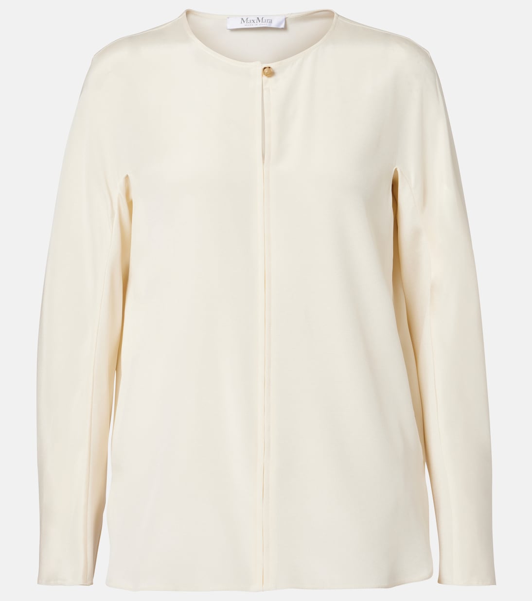 Mitico silk-blend cady top | Max Mara