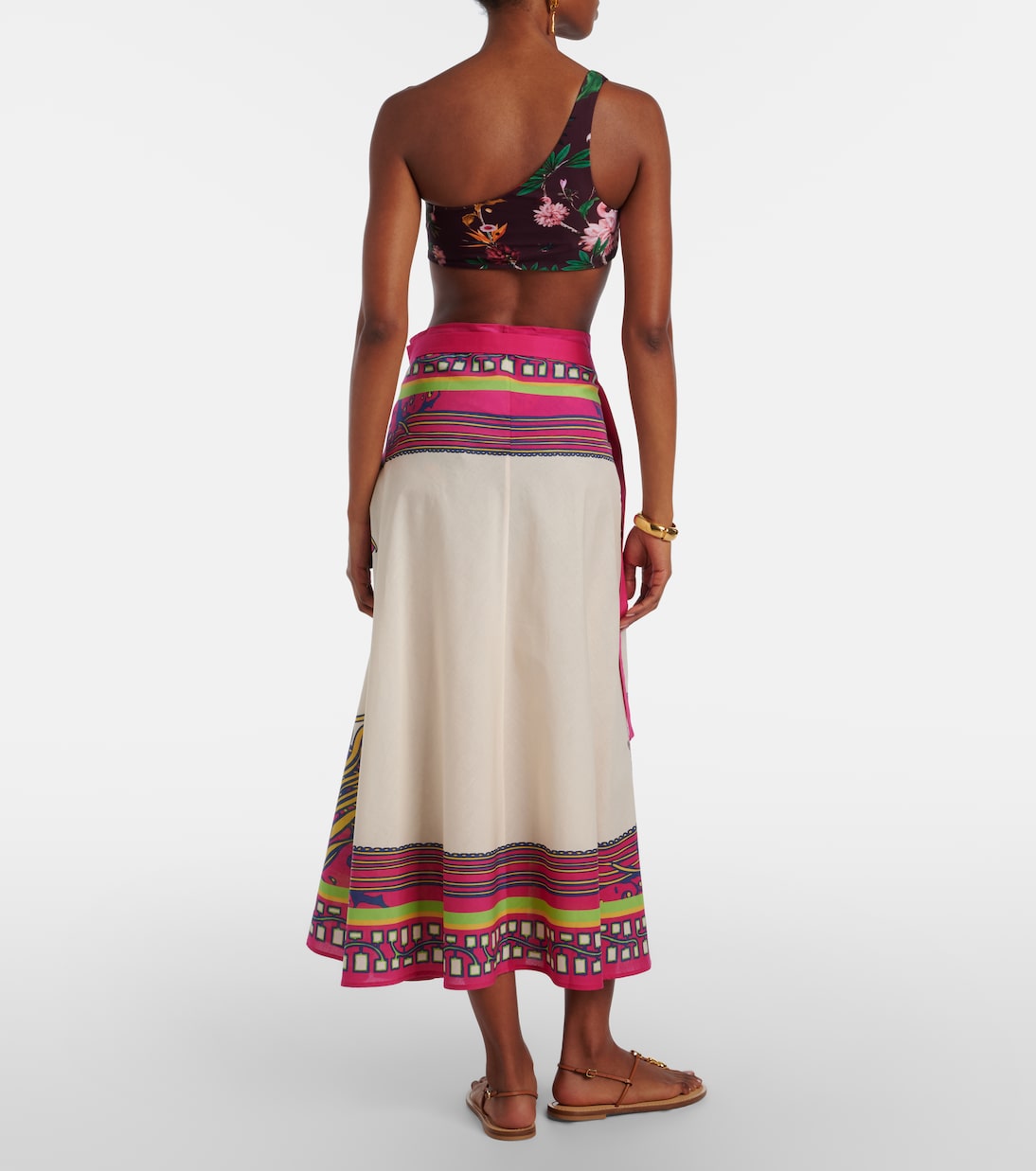 Paréo Lemuria Placée en coton | La DoubleJ