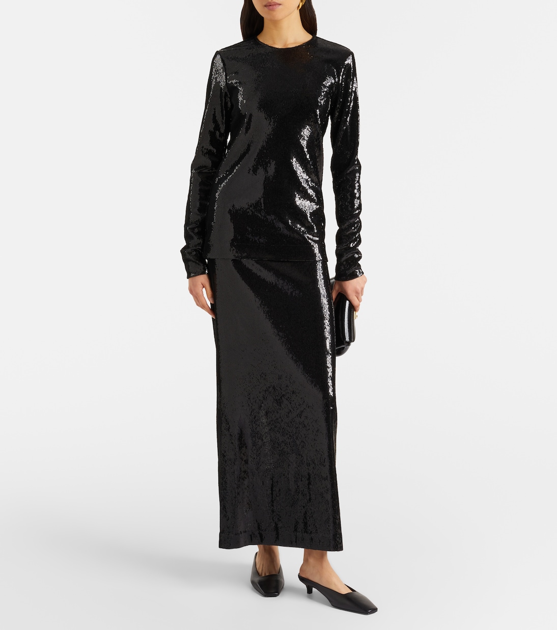 Top mit Pailletten | Toteme