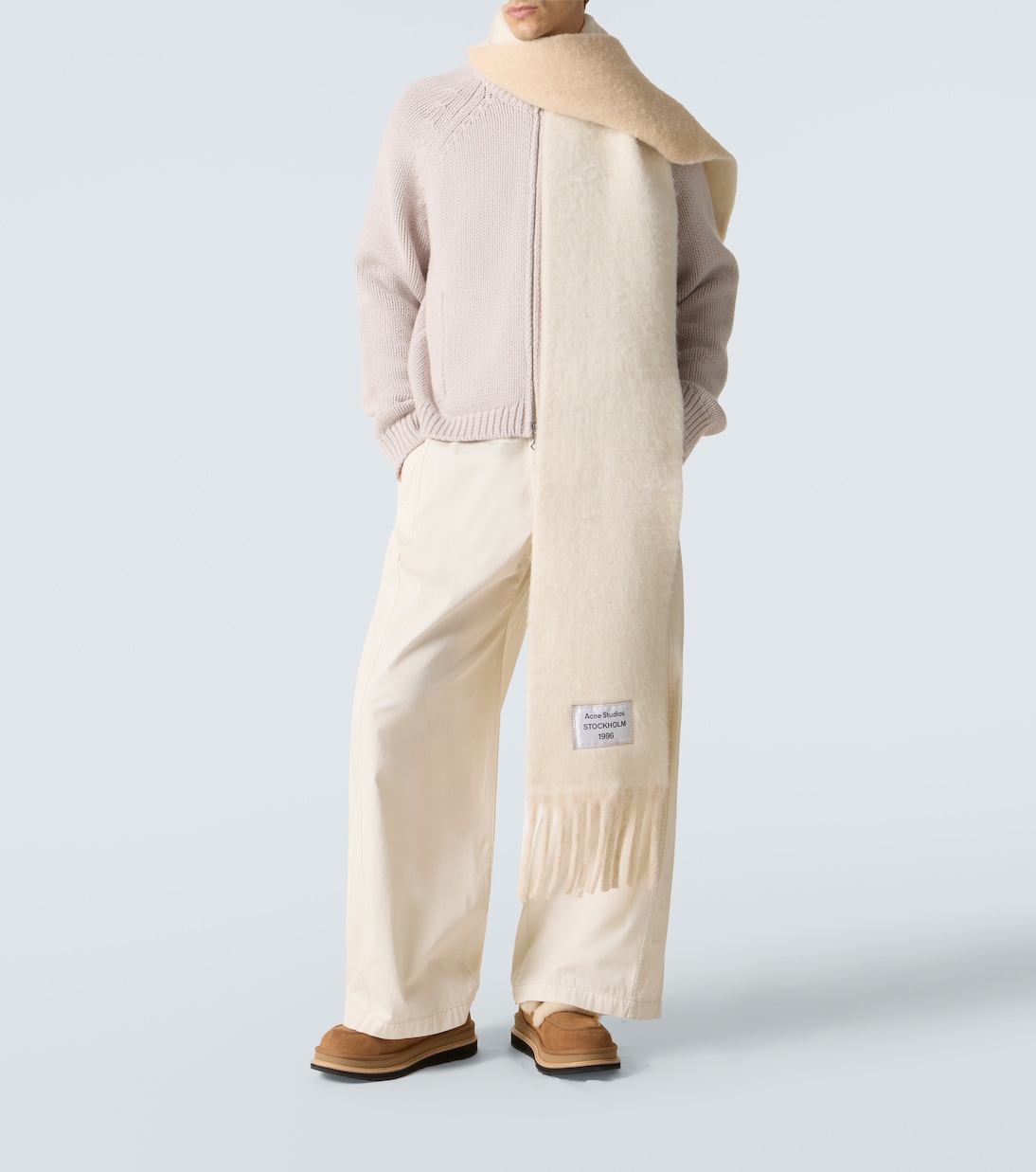 x UGG – Mocassins en daim et shearling | Sacai