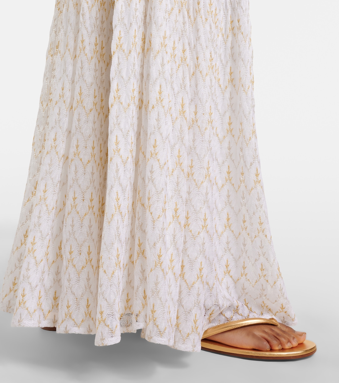 Lamé maxi skirt | Missoni