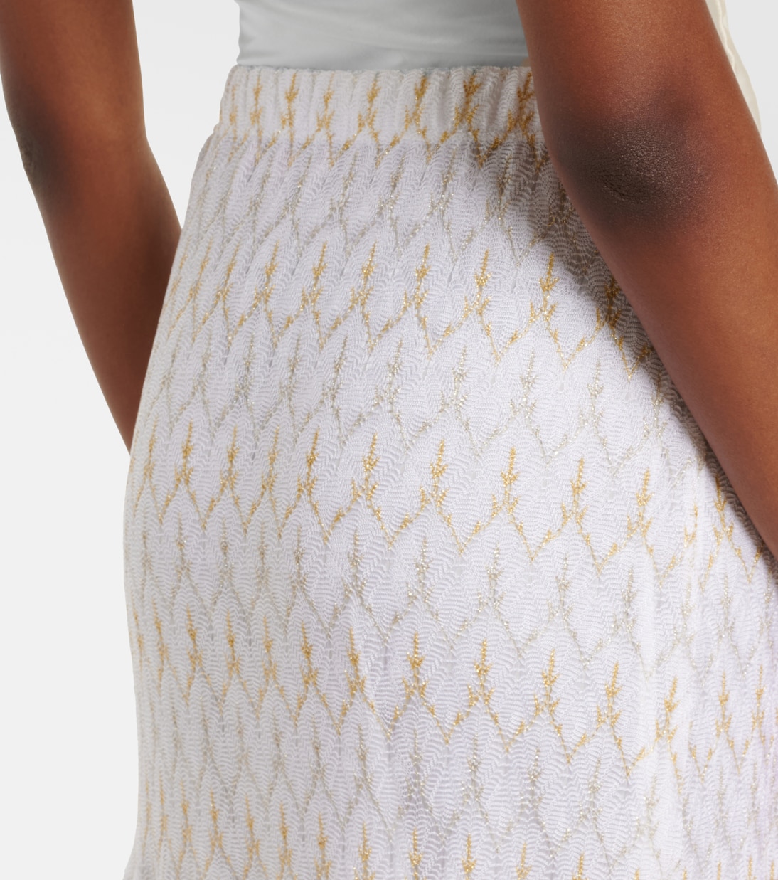 Lamé maxi skirt | Missoni