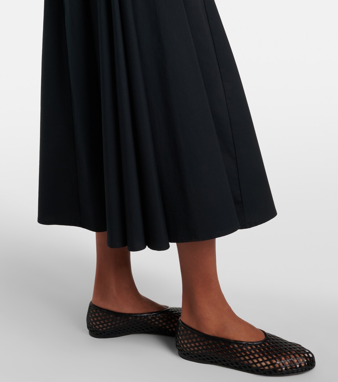 Robe midi Gwen en coton | Staud