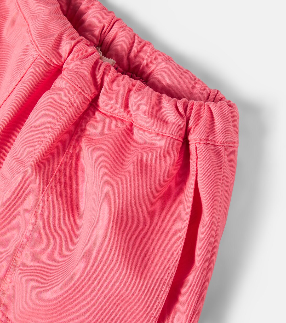 Palm cotton twill shorts | Cozmo