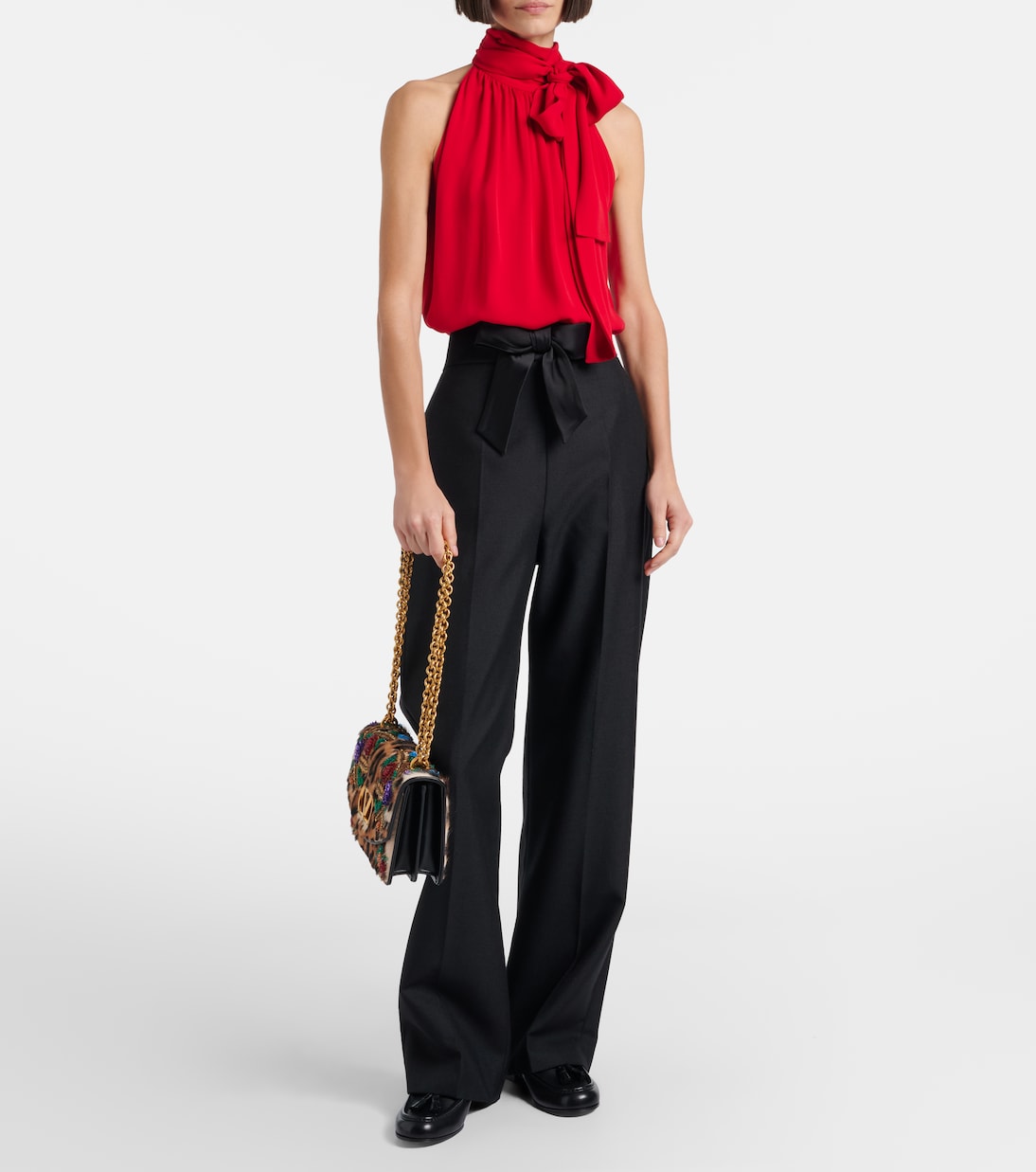 Bluse aus Seiden-Georgette | Valentino