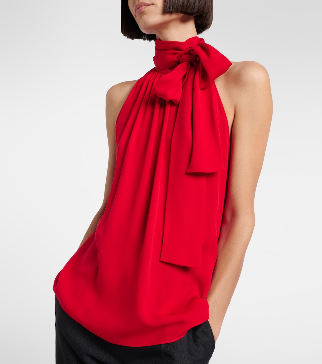 Bluse aus Seiden-Georgette | Valentino