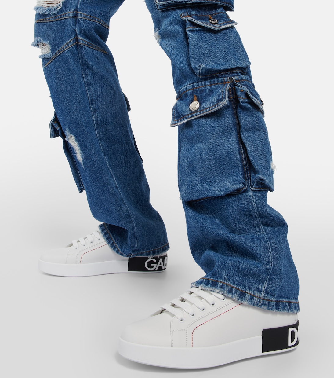 Sneakers Portofino aus Leder | Dolce&Gabbana