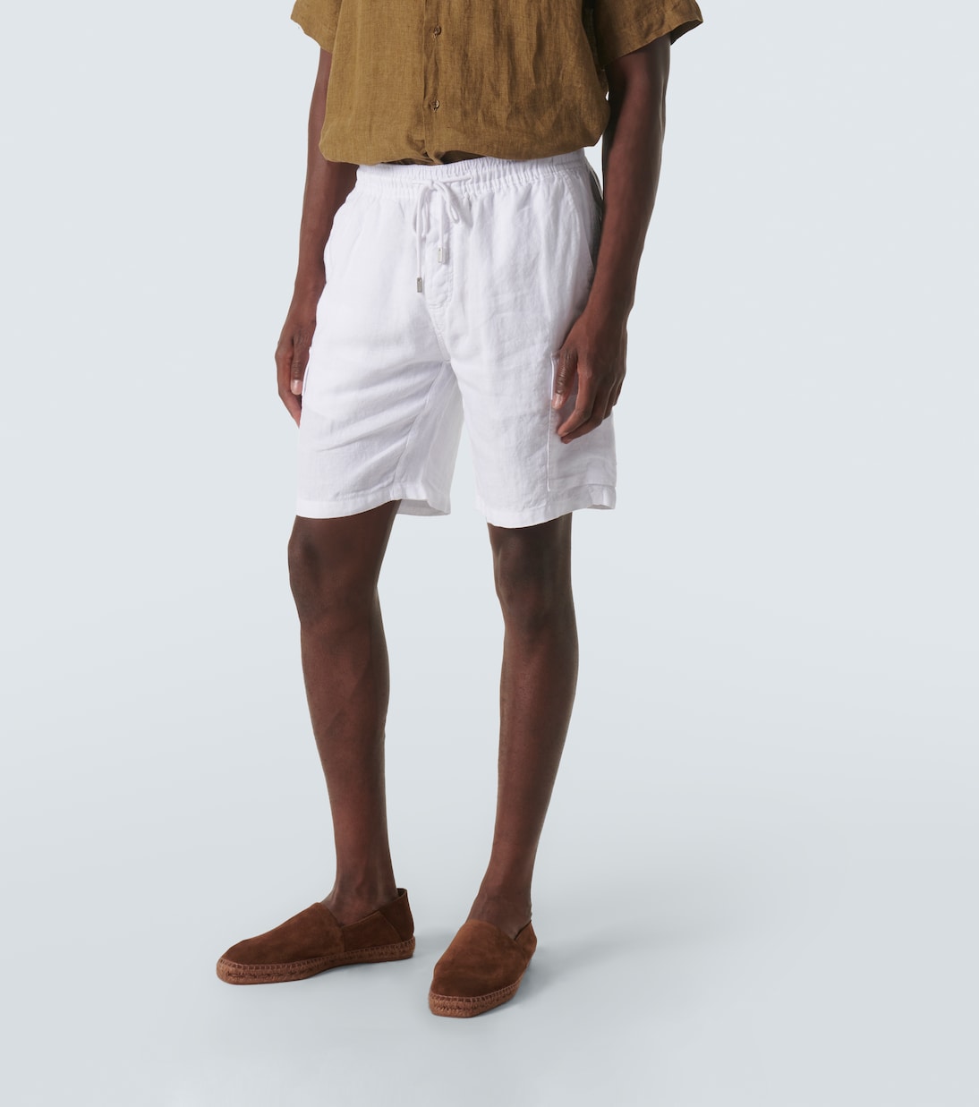 Baie mid-length linen shorts | Vilebrequin