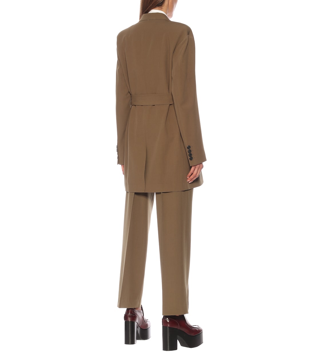 Double-breasted wool blazer | Dries Van Noten