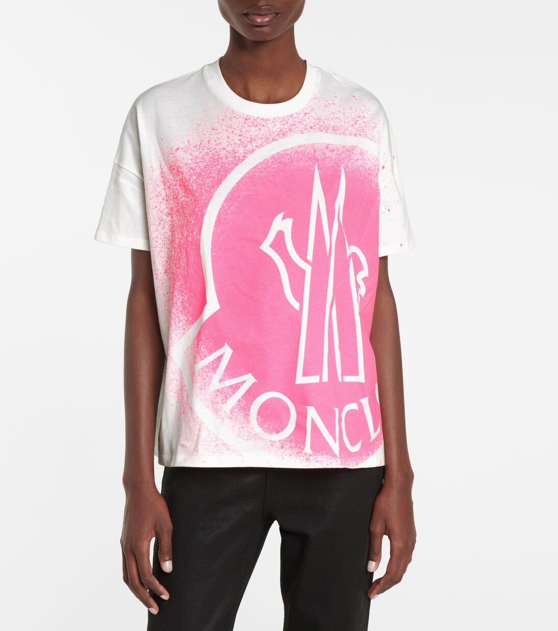 Logo cotton jersey T-shirt | Moncler