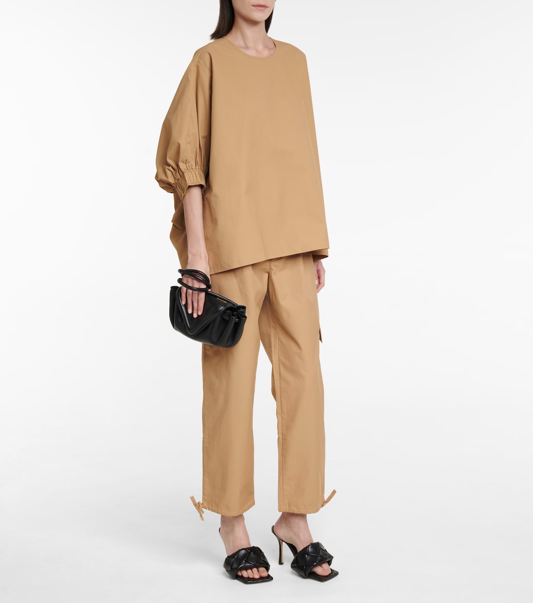 Top Amal aus Nylon | Deveaux New York